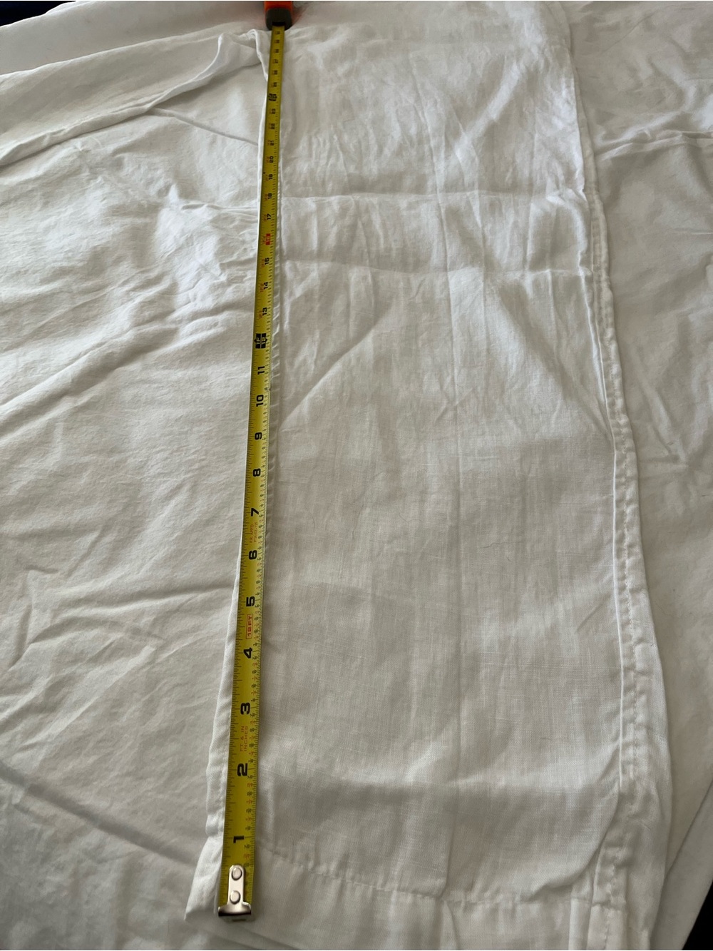 CP SHADES CLASSIC Lightweight White Linen Drawstring Pants - Picture 6 of 12